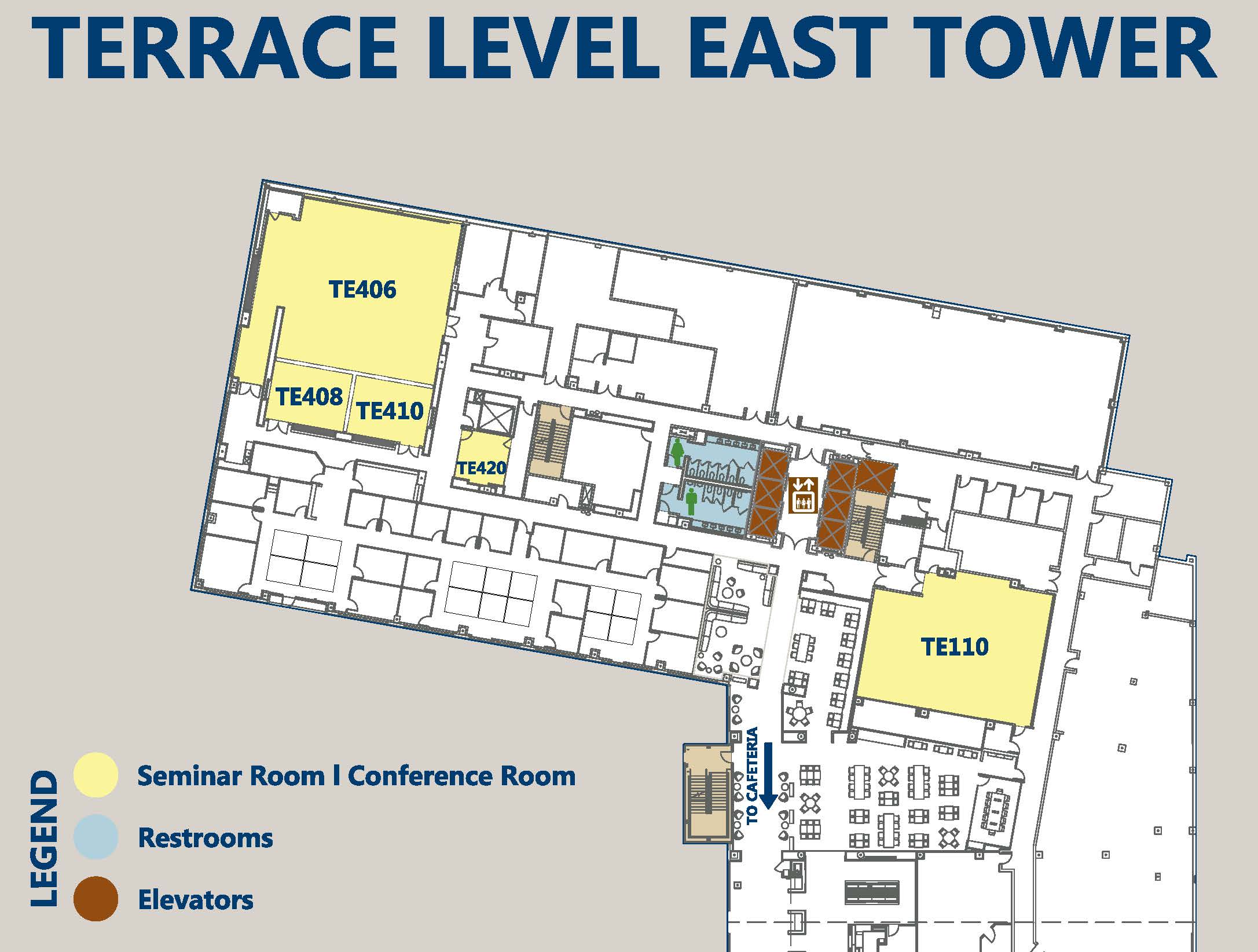 Shady Grove Terrace Level Map